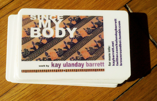 Since My Body EP / Uploadable Drop Card (live recording)